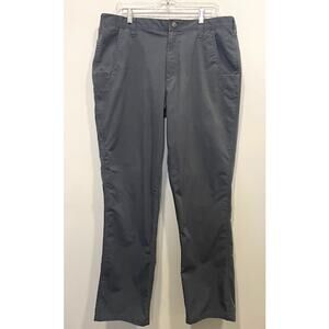 Carhartt 74533-33 Men's Grey Bicomponent Lightweight Work Pants Sz 36/32